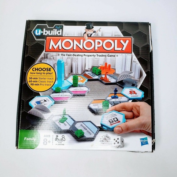 Hasbro Games Hasbro Ubuild Monopoly The Fastdealing Property